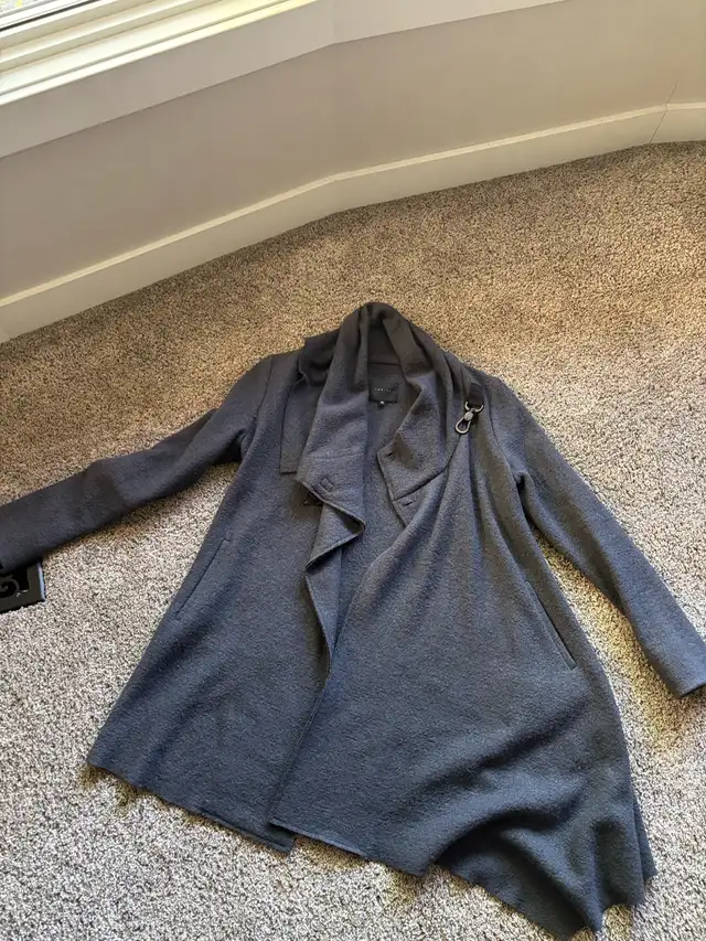 Tobias modern wrap cardigan