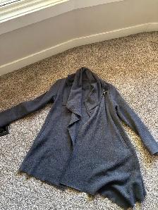 Tobias modern wrap cardigan