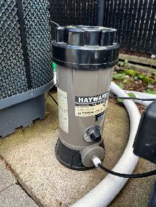 Chlorinateur Hayward pour piscine creusée