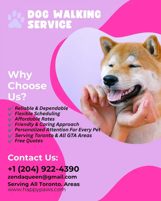 DOG WALKING & PET CARE SERVICE