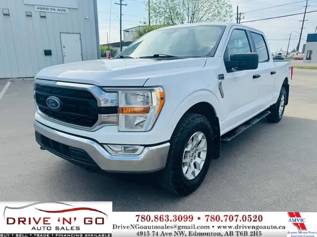 2021 Ford F-150 XLT FX4 CREW CAB 4x4, STD Bed, 3.5L, Clean Carfa