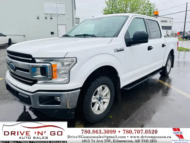 2018 Ford F-150 XLT CREW CAB 4x4, 5.0L, V8, Clean Carfax,BFGoodr