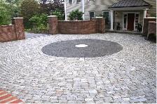Cobblestone pavers  - West coast speckled granite