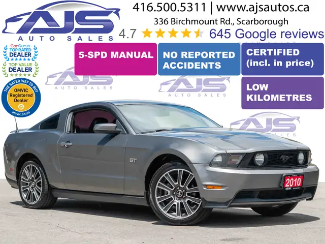 2010 FORD MUSTANG GT