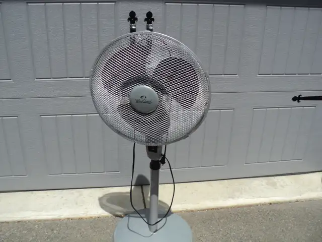 2 FANS! GOOD SOLID Heavy Duty Table Fan or FLOOR FAN ~ $20 & $25