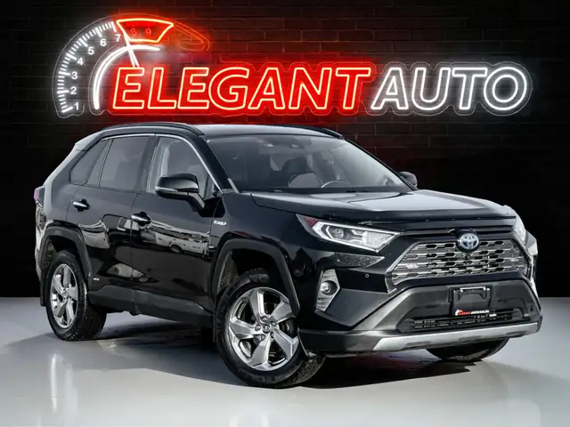 2020 Toyota RAV4 LIMITED|HYBRID|AWD|NAV|ROOF|LEATHER|BACKUP|CLEA