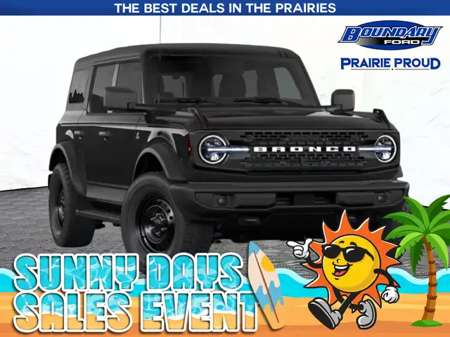 2026 Ford Bronco OUTER BANKS | BLACK APPEARANCE PACKAGE | SYNC 4