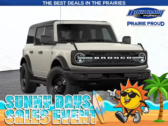 2026 Ford Bronco OUTER BANKS | BLACK APPEARANCE PACKAGE | SYNC 4