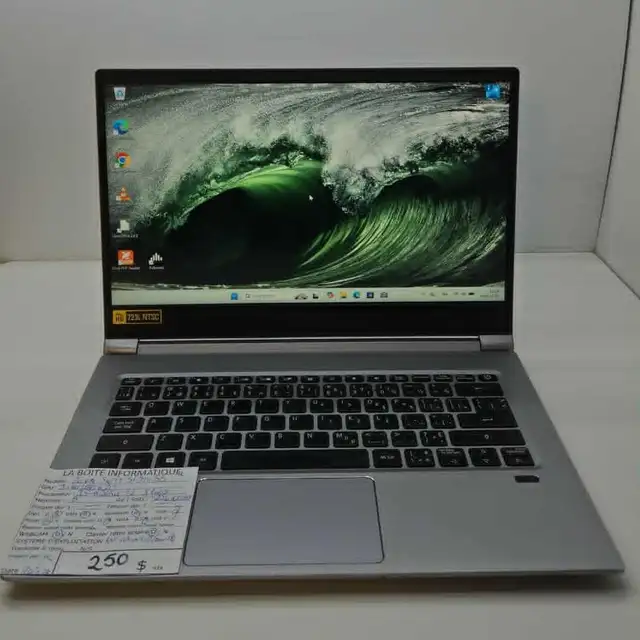 Acer Swift SF314-55 14po i5-8265U 8Go DDR4 SSD NVMe 256Go