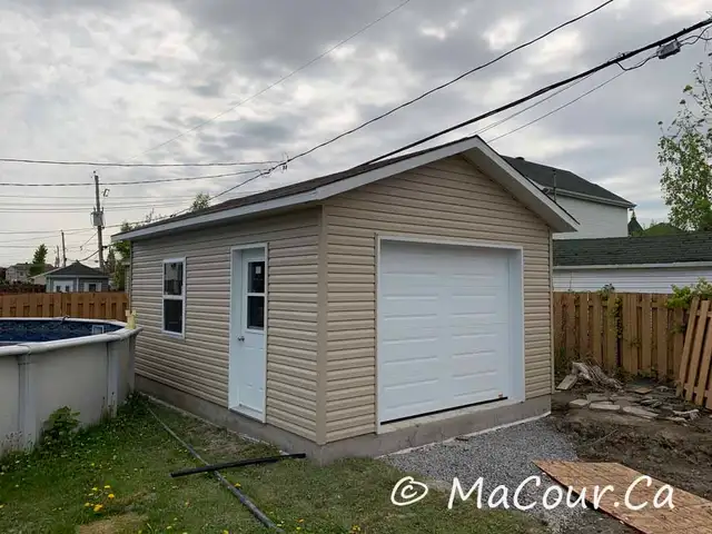 14x20 KIT Garages et Bâtiments PCC Série Écono Traditionnelle.