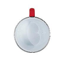 10Pc 12oz Fine Enamel Cup Silver Lip Mug Heat Press 000995 - Photo 4