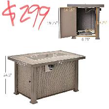 Brand New Aluminum & Steel Fire Pit Table Special $299 - Photo 9