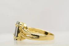14K MULTI COLORED CABOCHON RING - Photo 2