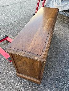 Free delivery used Wooden Dresser with Drawers - Photo 3