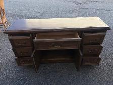 Free delivery used Wooden Dresser with Drawers - Photo 7