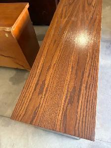 Free delivery used Oak Dresser with 7 Drawers - Photo 4