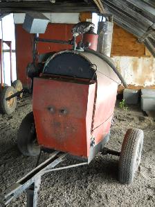 Used WEST low pressure steam boiler