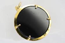 10K GOLD PANNER PENDANT - Photo 4