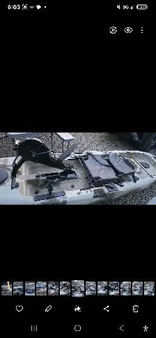 Premium Pedal Drive Fishing Kayak - with Extra Accessories! - Photo 7