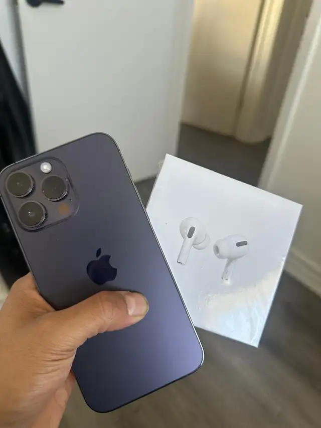iPhone 14 pro max 128gb AirPods/Charger Set/Delivery