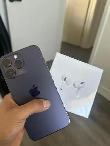 iPhone 14 pro max 128gb AirPods/Charger Set/Delivery