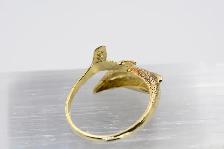 14K DOLPHIN RING - Photo 5