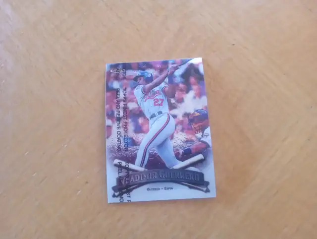 Carte Baseball Vladimir Guerrero Expos  1998 Finest 080626-292