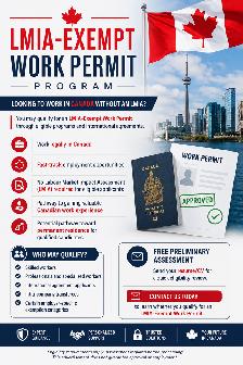 Work in Canada Without an LMIA?  LMIA-EXEMPT WORK 4169300180