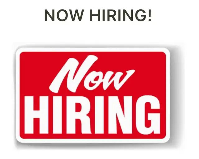 hiring now