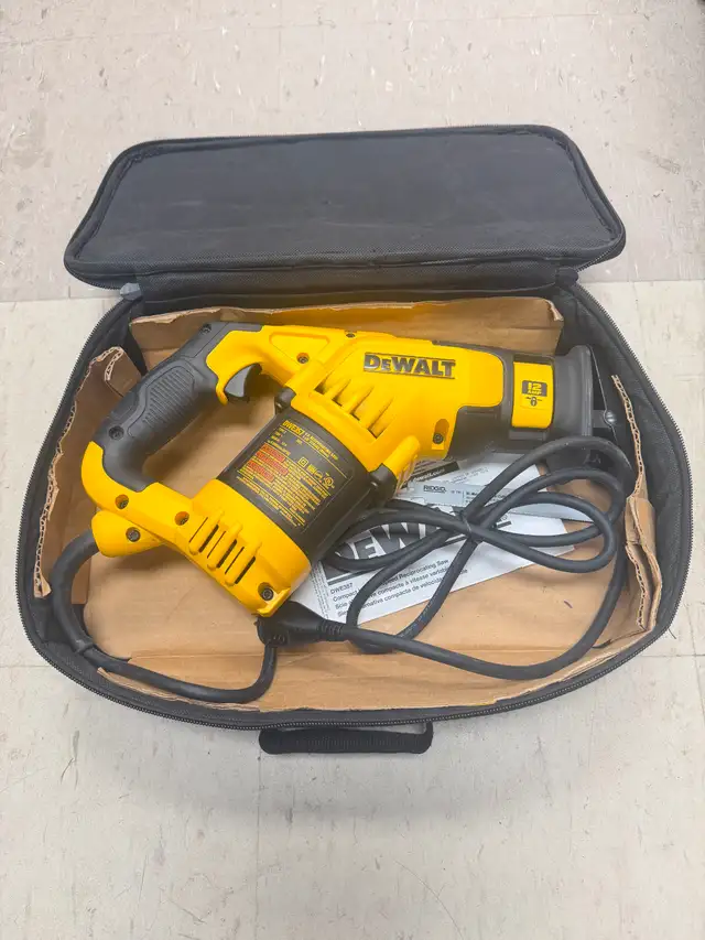 DEWALT DWE357 12 Amp Compact Corded Reciprocating Saw - $149