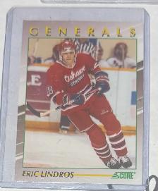 LOT OF ERIC LINDROS CARDS THE BIG "E" - Photo 2