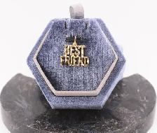 10K BEST FRIEND PENDANT