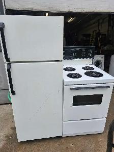 stove and fridge 24' apt size