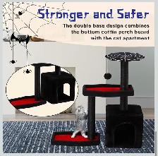 Gothic Coffin Cat Tree Tower - Photo 4