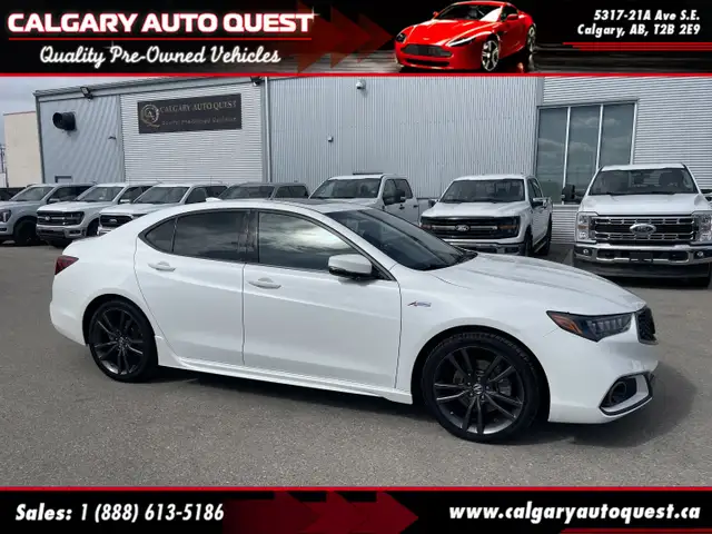 2018 Acura TLX SH-AWD Tech A-Spec w-Red Leather/MUST SEE