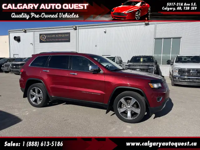 2015 Jeep Grand Cherokee Limited 4WD/NAVI/B.CAM/LEATHER/PANO-ROO