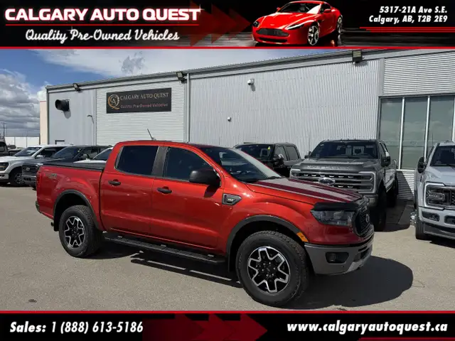 2019 Ford Ranger XLT 4WD SuperCrew 5' Box/LOW KMS/A.CARPLAY