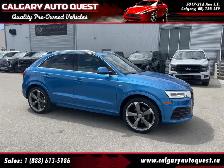 2016 Audi Q3 Technik S-Line 2.0L/Quattro,AWD/B.CAM/LEATHER/ROOF