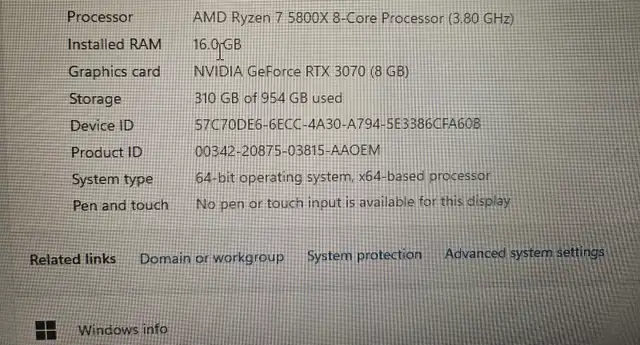 Gaming PC on sale. hardly used
