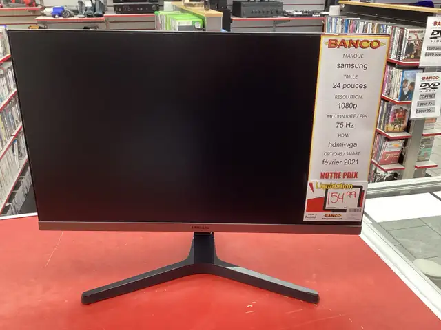 moniteur ordinateur Samsung 24 po