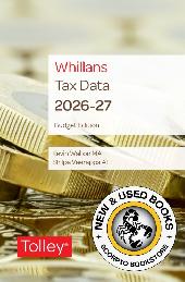 Whillans Tax Data 2026-27 Budget Edition Walton 9780754560241