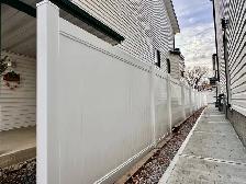 White vinyl fence - Photo 2