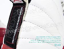 JORDAN XII Mid ORIGINAL 130690-161 Sz 8.5M 10W NEW WhiteVarsRed - Photo 2