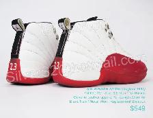 JORDAN XII Mid ORIGINAL 130690-161 Sz 8.5M 10W NEW WhiteVarsRed - Photo 7