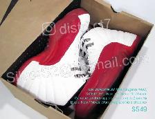 JORDAN XII Mid ORIGINAL 130690-161 Sz 8.5M 10W NEW WhiteVarsRed - Photo 8