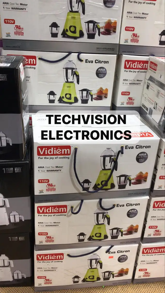 Vidiem Eva Citron 550 Watts Mixer and Grinder