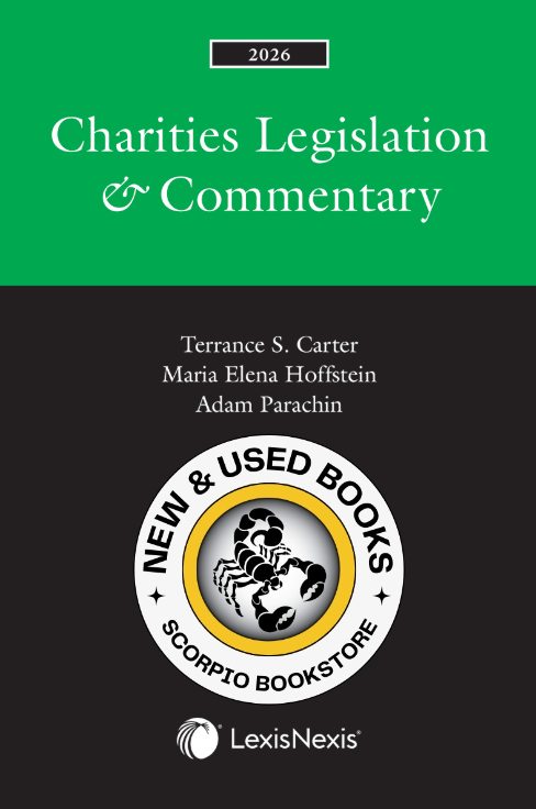 Charities Legislation & Commentary 2026 Carter 9780433538820