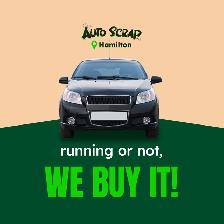 Hamilton Cash for Cars we buy in any condition!