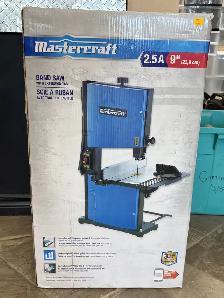 NEW SEALED Mastercraft 9' Corded Bandsaw with Extension Table