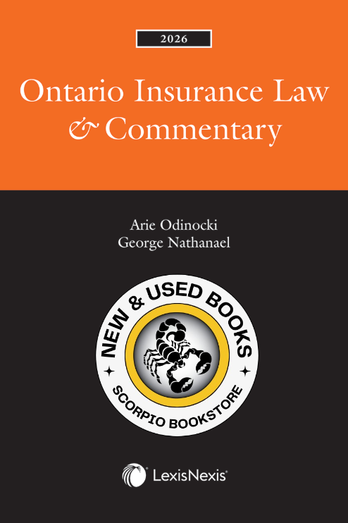Ontario Insurance Law & Commentary 2026 Edition 9780433538080